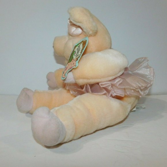 VTG 1992 Ganz Heritage collection PIGSVILLE 16" plush PRIMA BALLERINA Pig w Tag - Picture 4 of 6